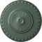 Ekena Millwork Lyon Ceiling Medallion (Fits Canopies up to 3 5/8"), Hand-Painted Cloud Burst, 23 1/2"OD x 3 1/4"P CM23LYCBF - alternate 1